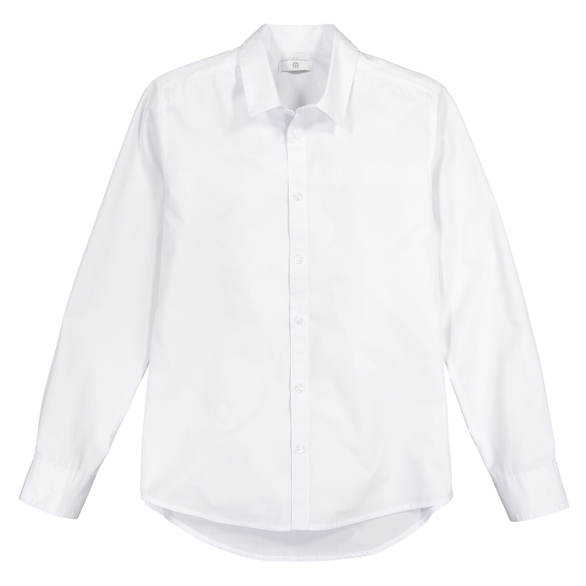 COLEÇÕES LA REDOUTE<br>Camisa branca de manga comprida