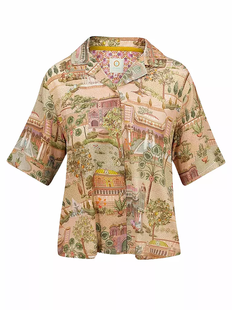 PIP STUDIO Loungewear Shirt FLORA beige