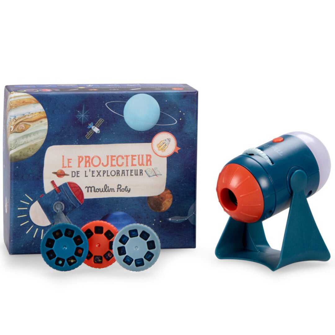 Moulin roty nachtlamp en projector l'explorateur