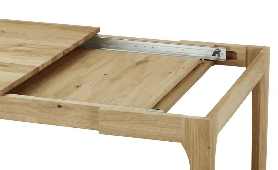 Ausziehbarer Esstisch Magnus 120 cm Wildeiche