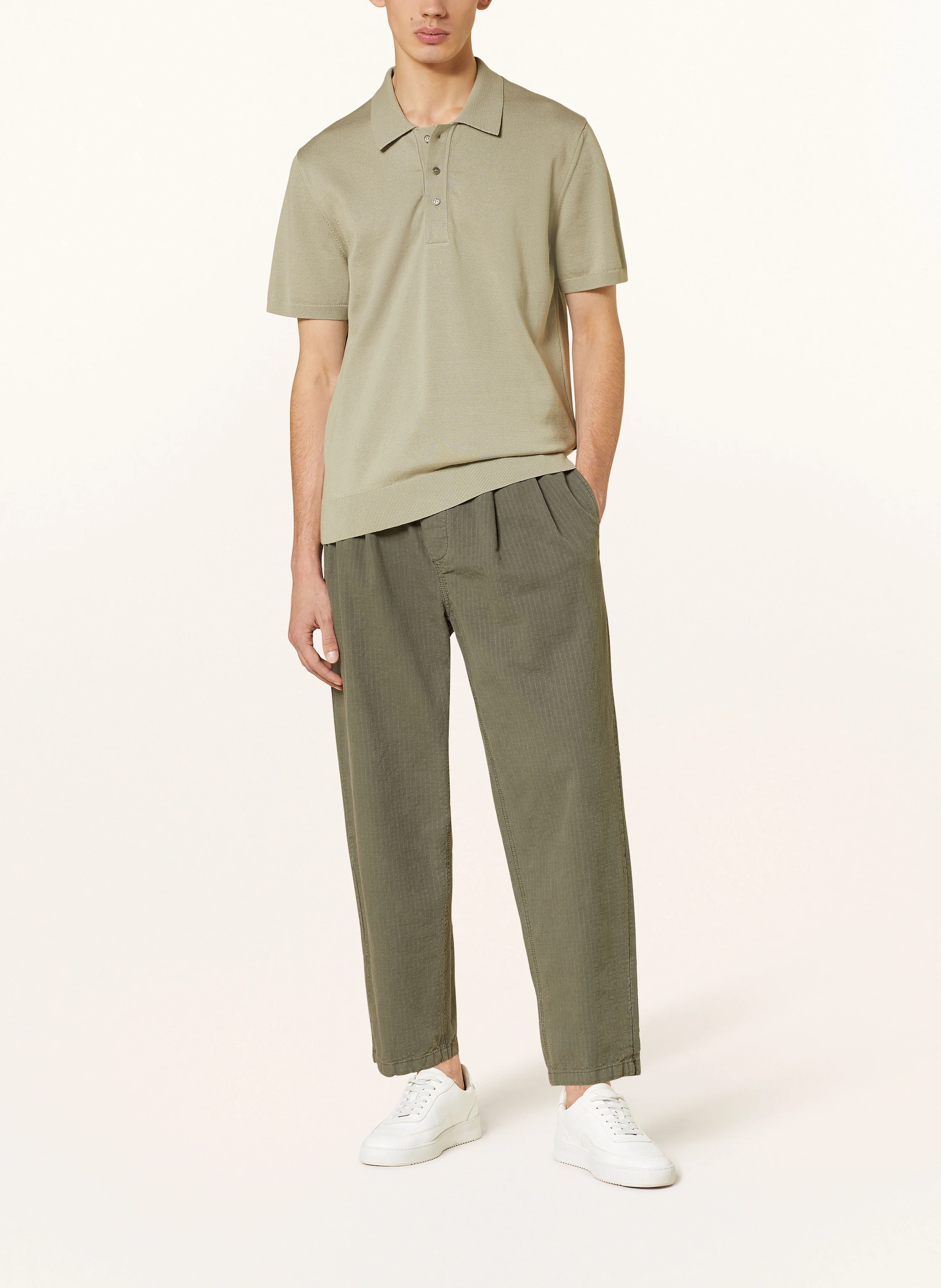 ARMEDANGELS Strick-Poloshirt TAAKOS