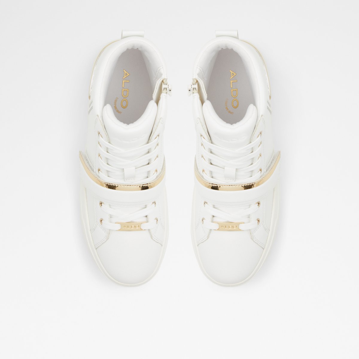 Halenna White Women High top sneakers