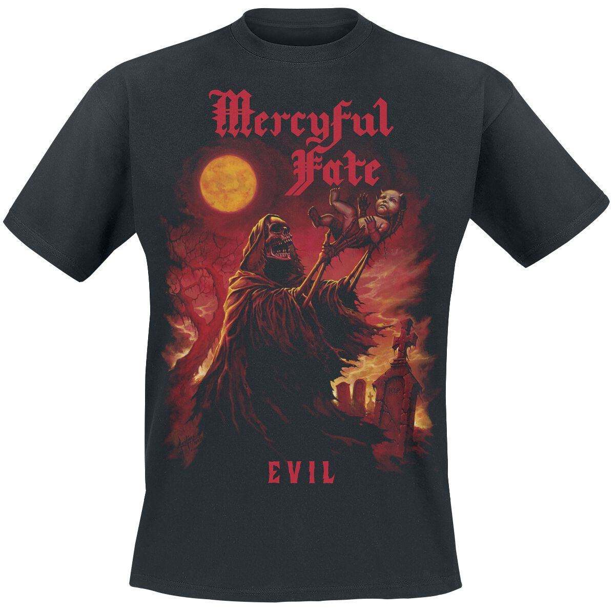 Evil (40th Anniversary) | Mercyful Fate T-Shirt Manches courtes