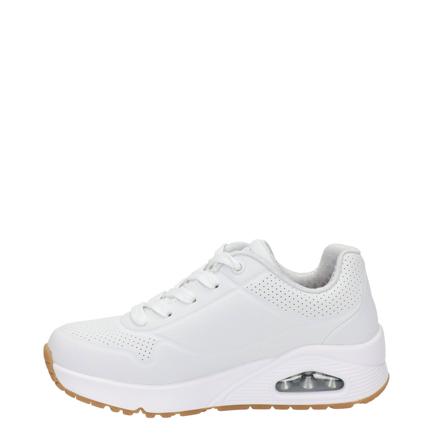 Street Uno kids sneaker Skechers Wit