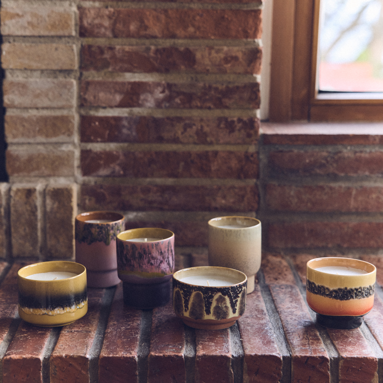 Geurkaars 70's ceramics S Vancouver