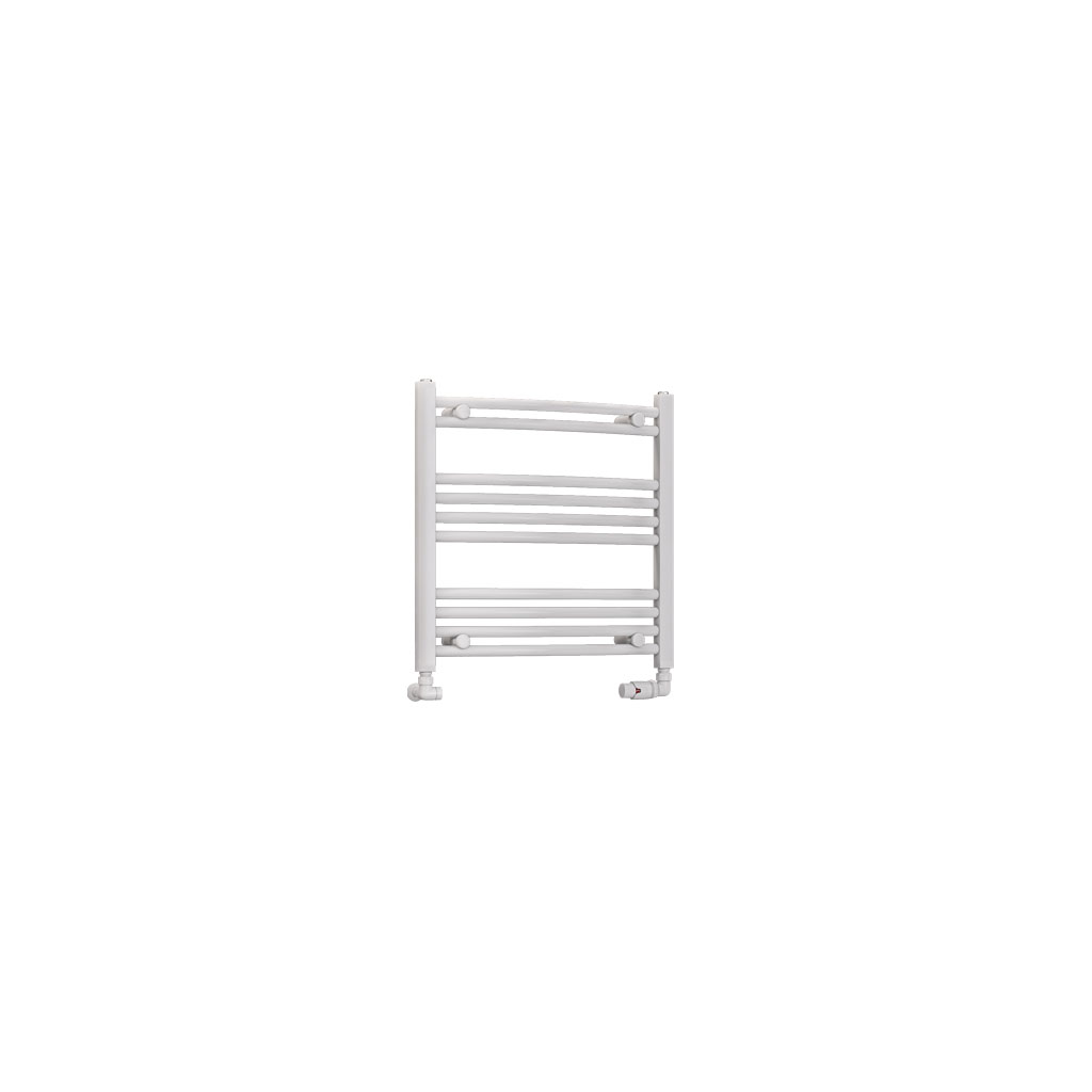 Eastbrook Wendover gebogen handdoekradiator 60x60cm 264W wit glans