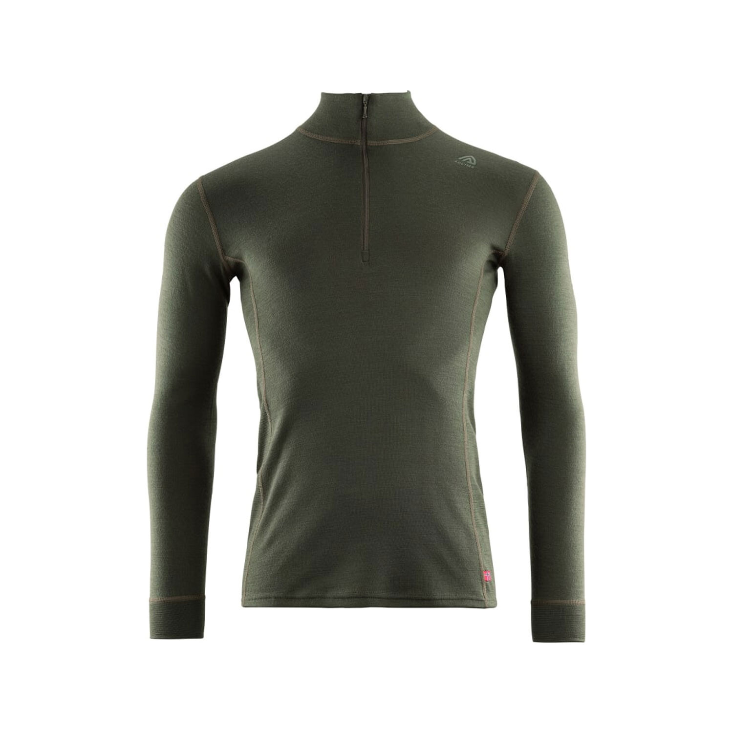 Aclima Mens WarmWool Mock Neck Shirt