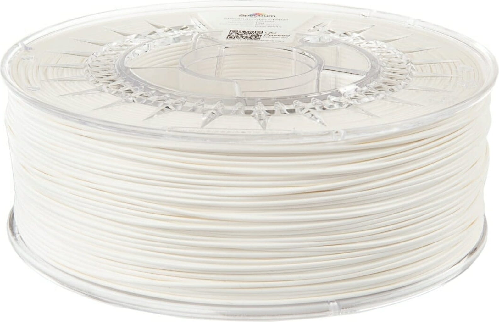 Spectrum  ABS GP450 Pure White, 1,75 mm / 1000 g    Industrietaugliches ABS-Filament mit guten mechanischen Eigenschaften