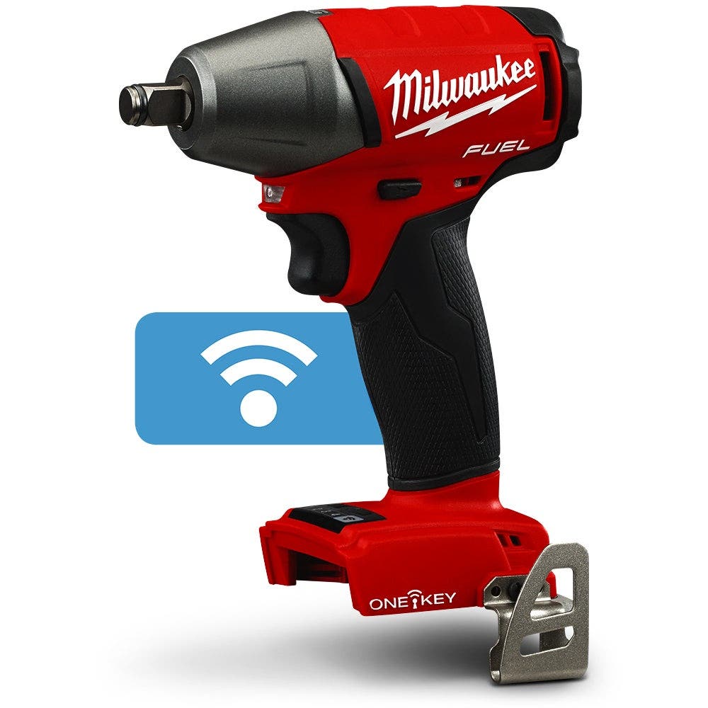 Kit combinado MILWAUKEE FUEL™ Brushless de 18V com 2 baterias (1 x 2,0Ah/2 x 5,0Ah) ONE-KEY™ M18ONEPP2B2-502C