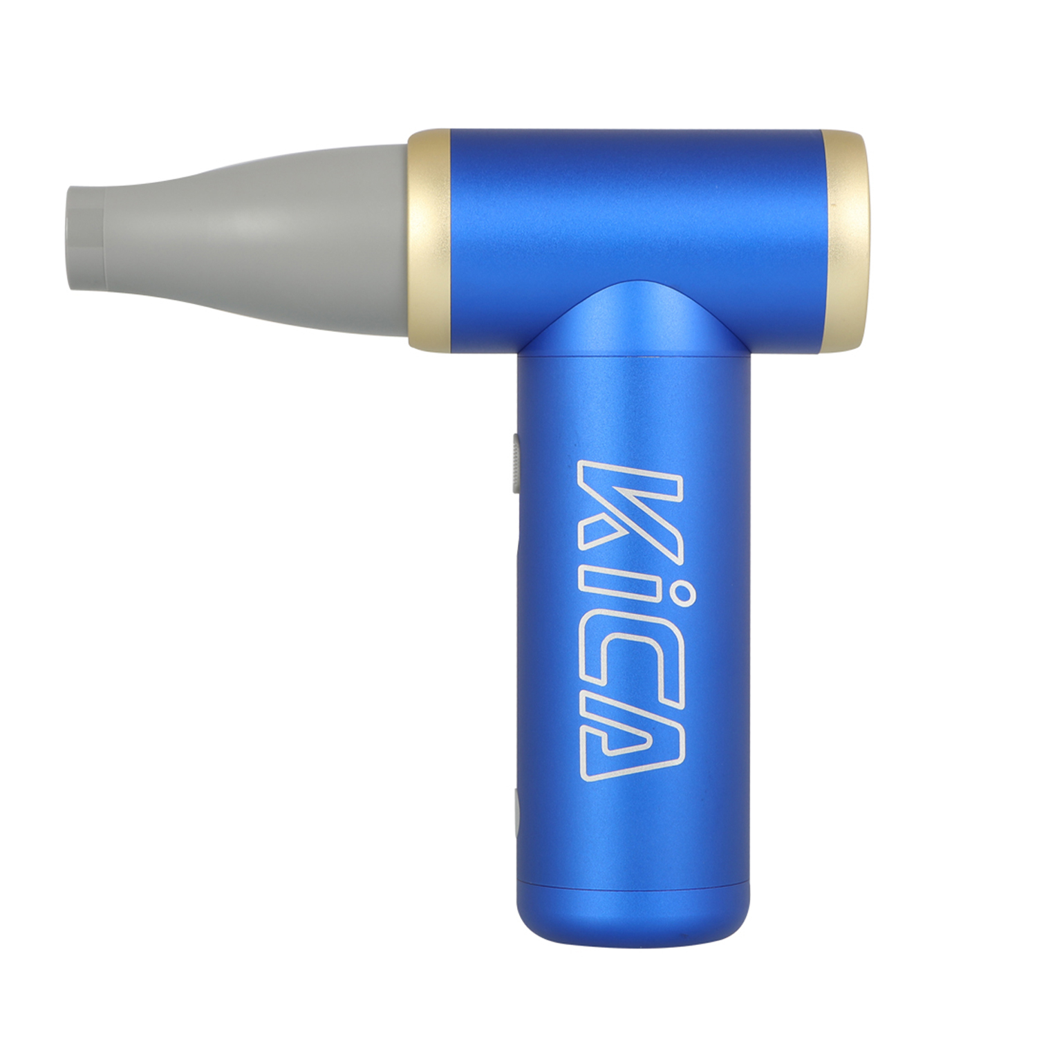 1100mAh 2in1 Jet Fan 2 Elektrische Luftpumpe USB Turbo Ventilator Multifunktionsgebläse Drehzahl bis zu 101000 U/min (4000720) - Blau