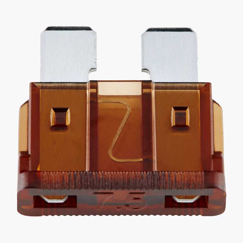 Flatstiftsikring midi, 3 A, 10 stk.