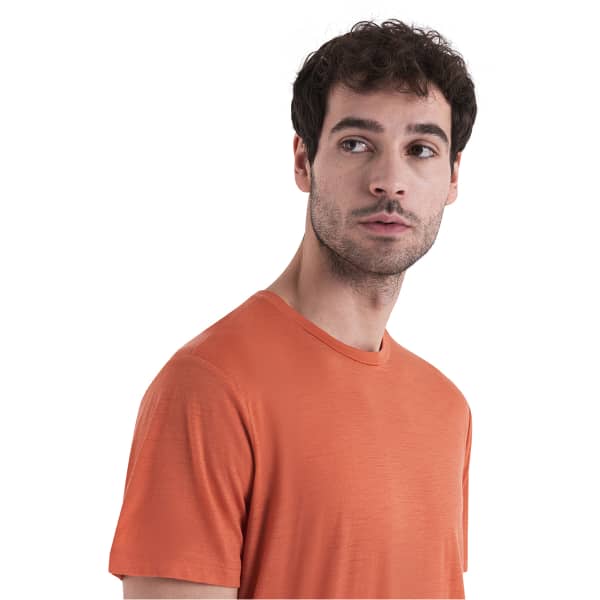 T-shirt randonnée ICEBREAKER M MERINO 150 TECH LITE III SS TEE EMBER