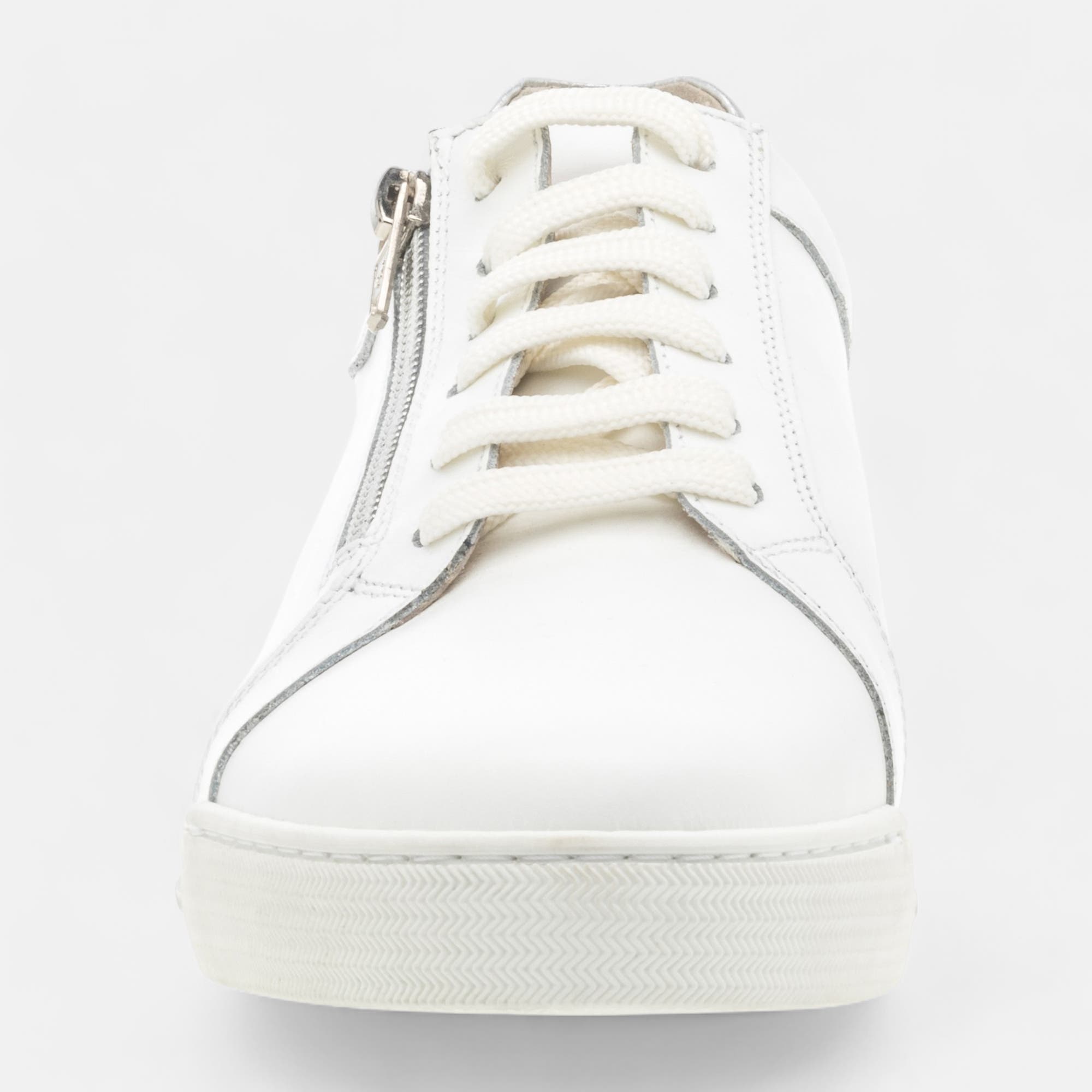 Baskets basses Femme en cuir blanc