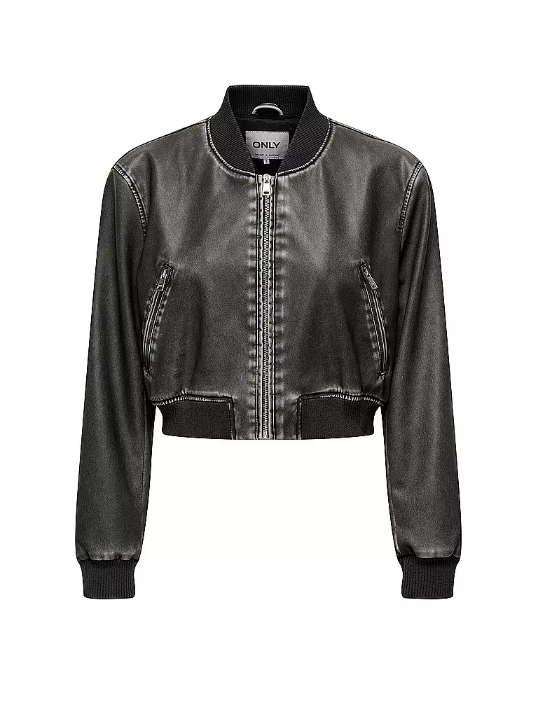 ONLY Jacke in Lederoptik ONLHALLI schwarz