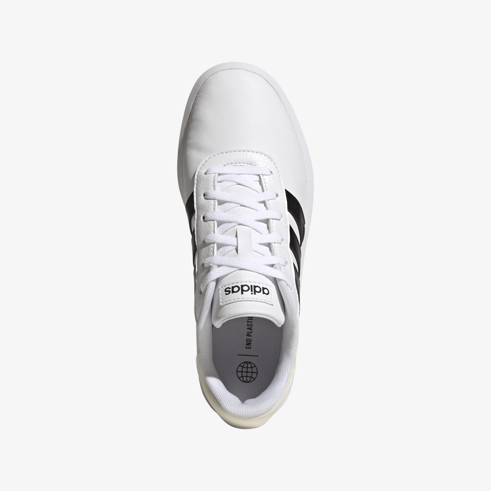 adidas Court Platform Plateau Sneaker weiß