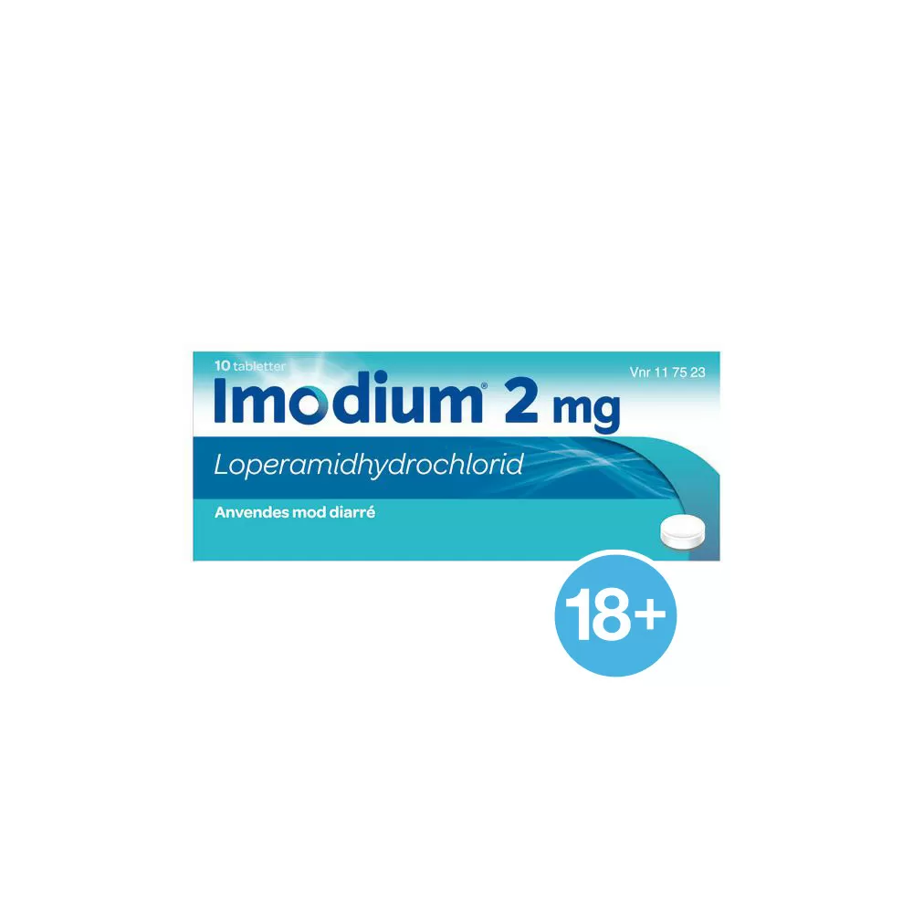 Imodium 2 mg - 10 stk.