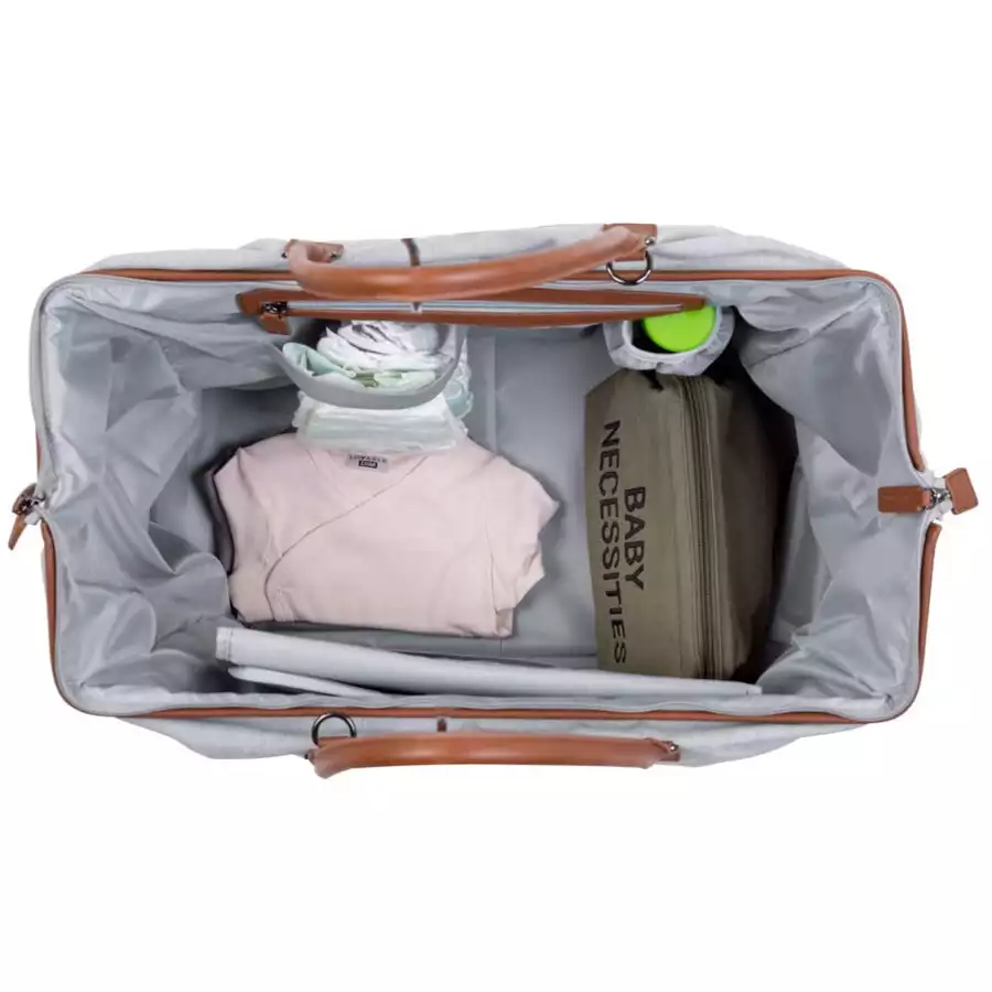 CHILDHOME Mommy Bag Canvas Grau