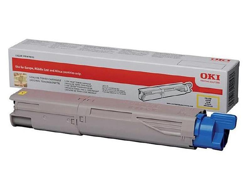 OKI Toner 45862837 Yellow Toner