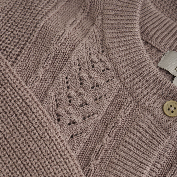 Huttelihut Cardigan Knit Fawn