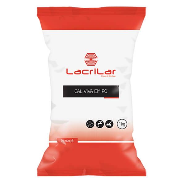 Lacrilar Cal Viva em Pó 1kg