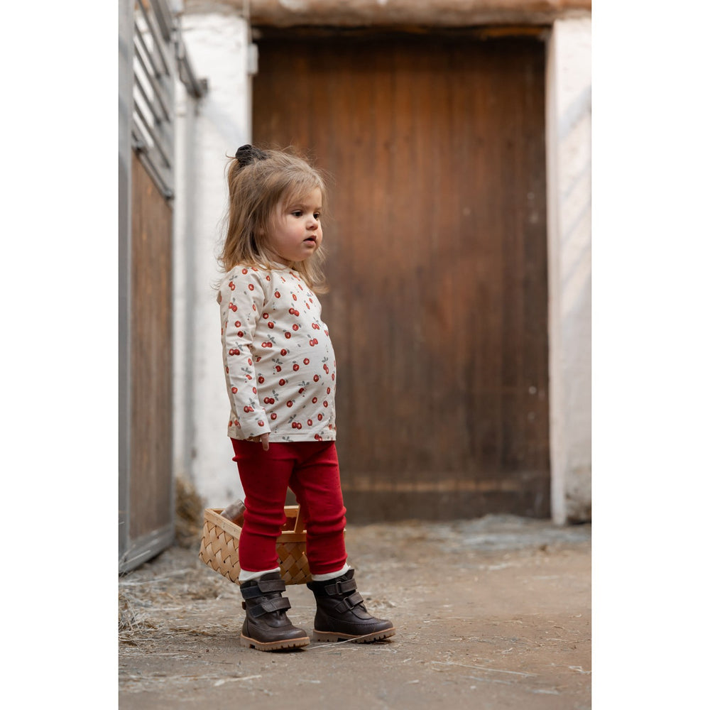 Køb Petit Piao Chili Pepper Dot Leggings Modal Dot