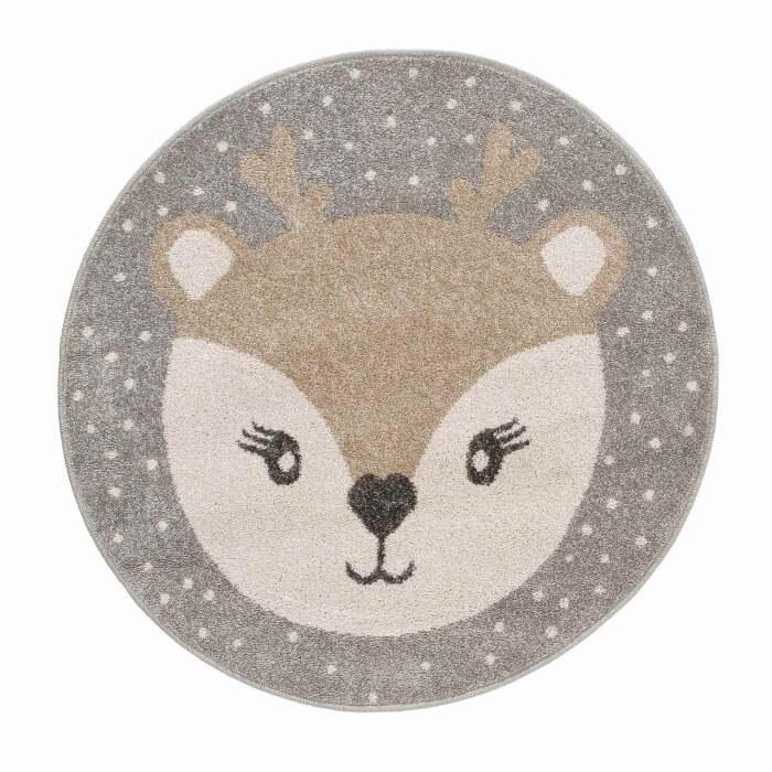 TAPIS ROND D.100CM FRISE BAMBI