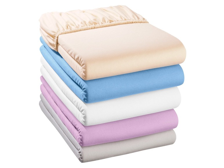 Jersey hoeslaken 90-100 x 200 cm