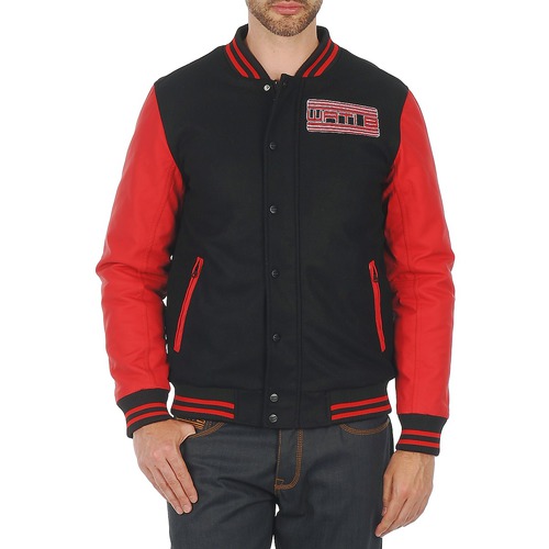 Wati B - OUTERWEAR JACKET - Noir/Rouge