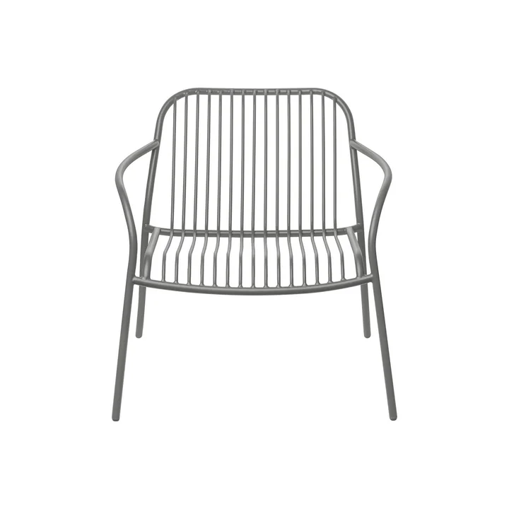 Blomus - Yua Wire Outdoor Loungesessel, granite gray (2er-Set)