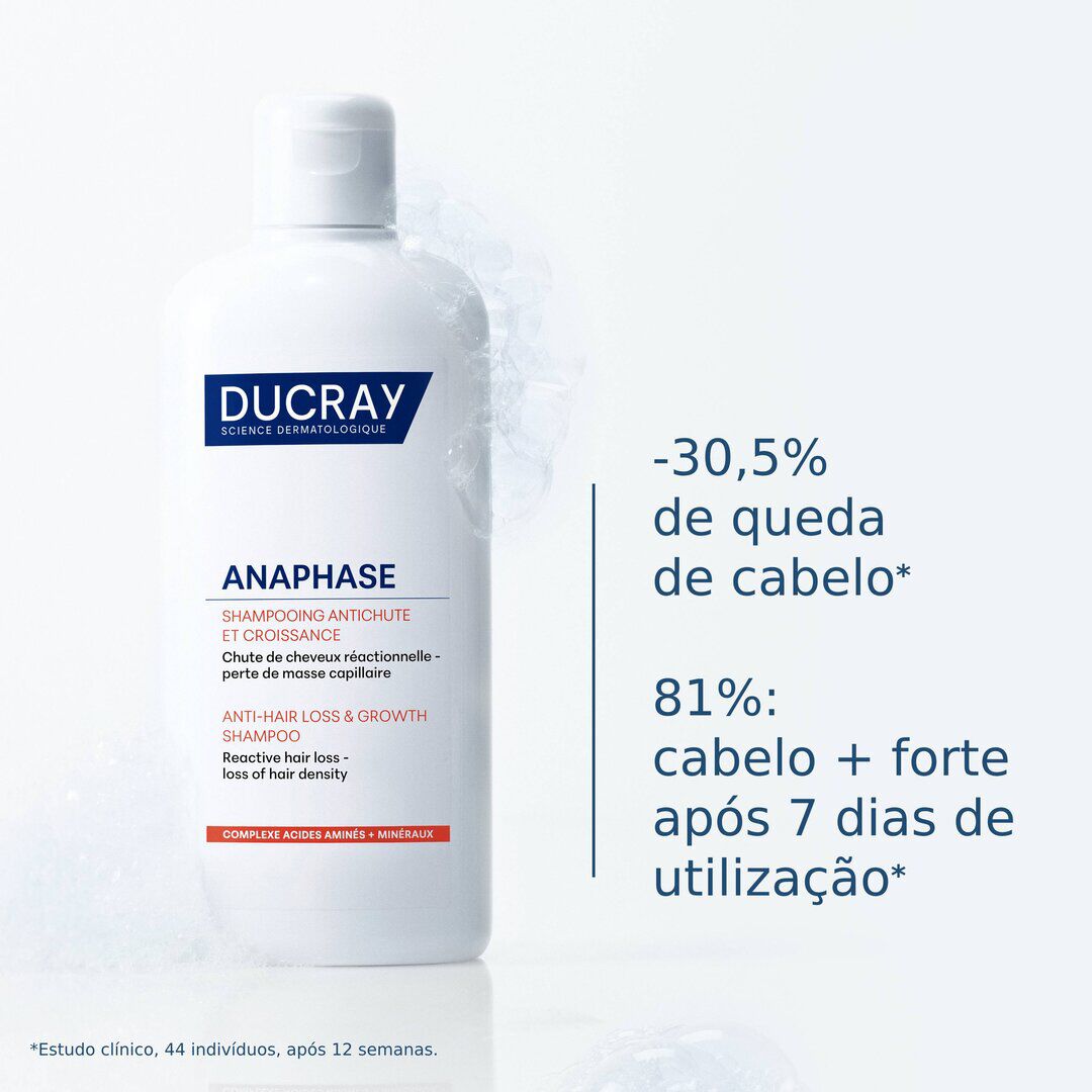 Ducray Anaphase Champô Antiqueda e Crescimento 200ml - 400ml