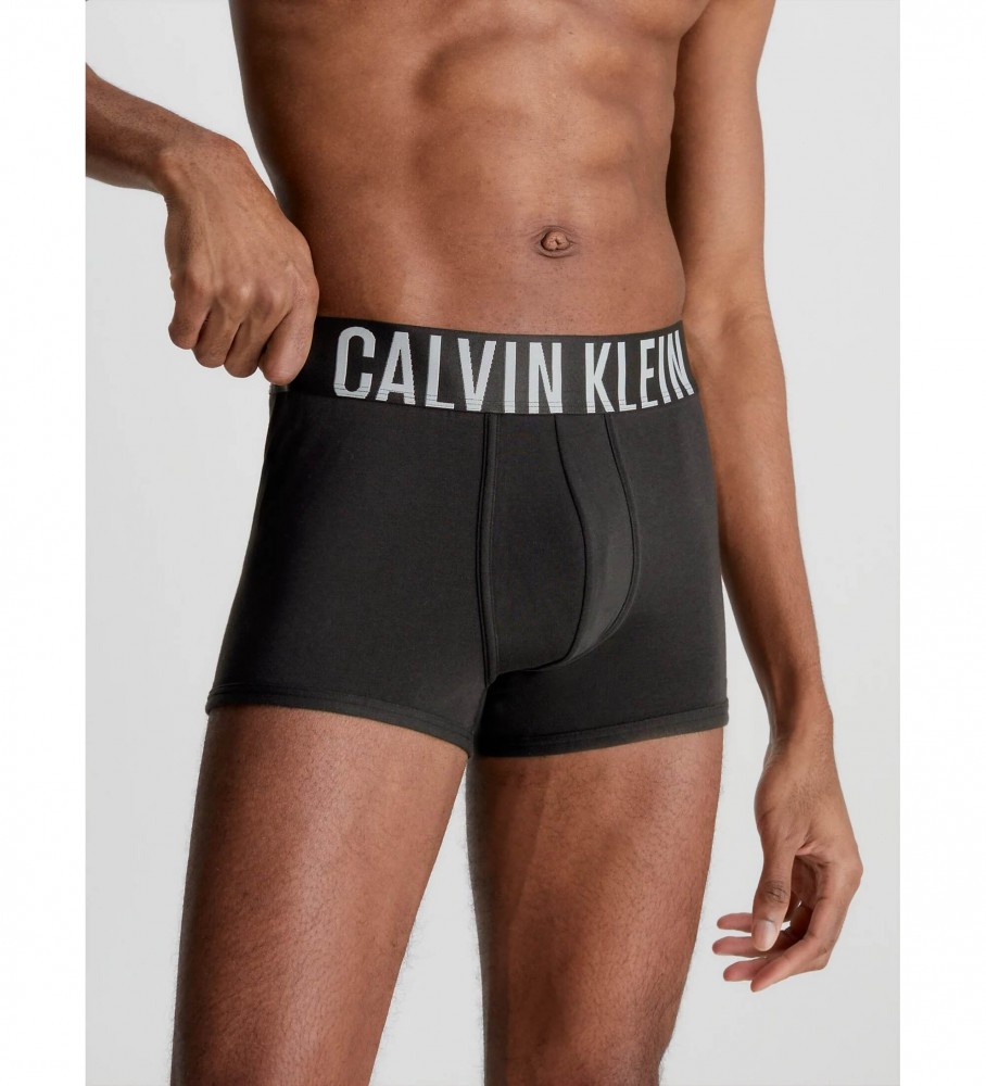 Cuecas Boxer Clássicas Calvin Klein, Pacote com 2, Pretas