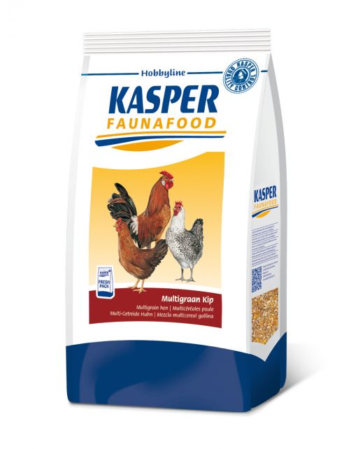 Kasper Faunafood Multigraan Kip - Kippenvoer - 4 kg
