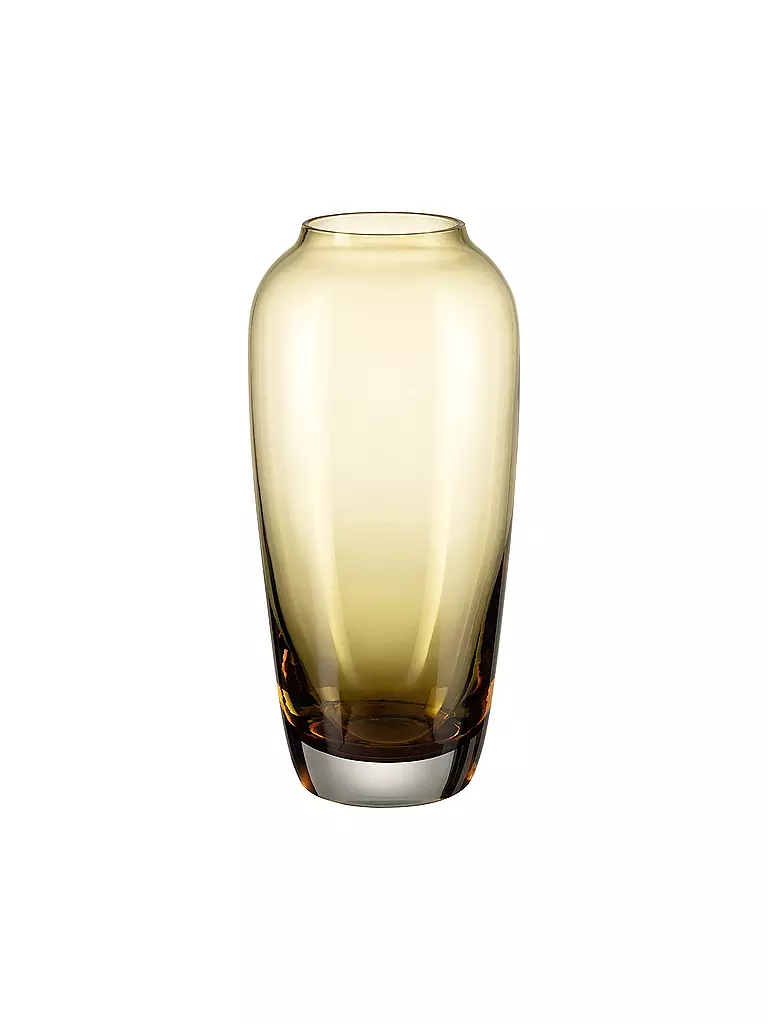 BLOMUS Glas Vase LETA Large 17cm Tan camel