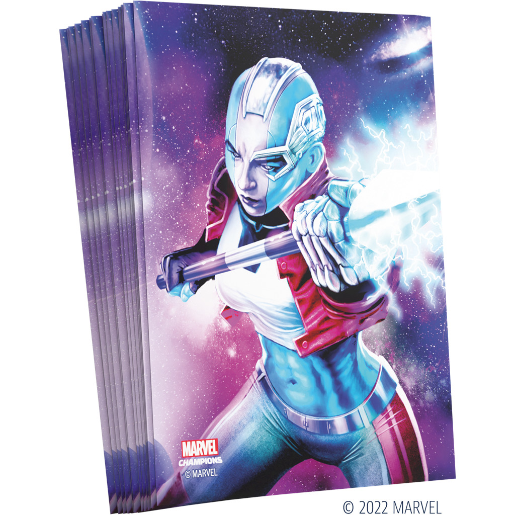 Gamegenic - Marvel Champions Art Sleeves - Nebula