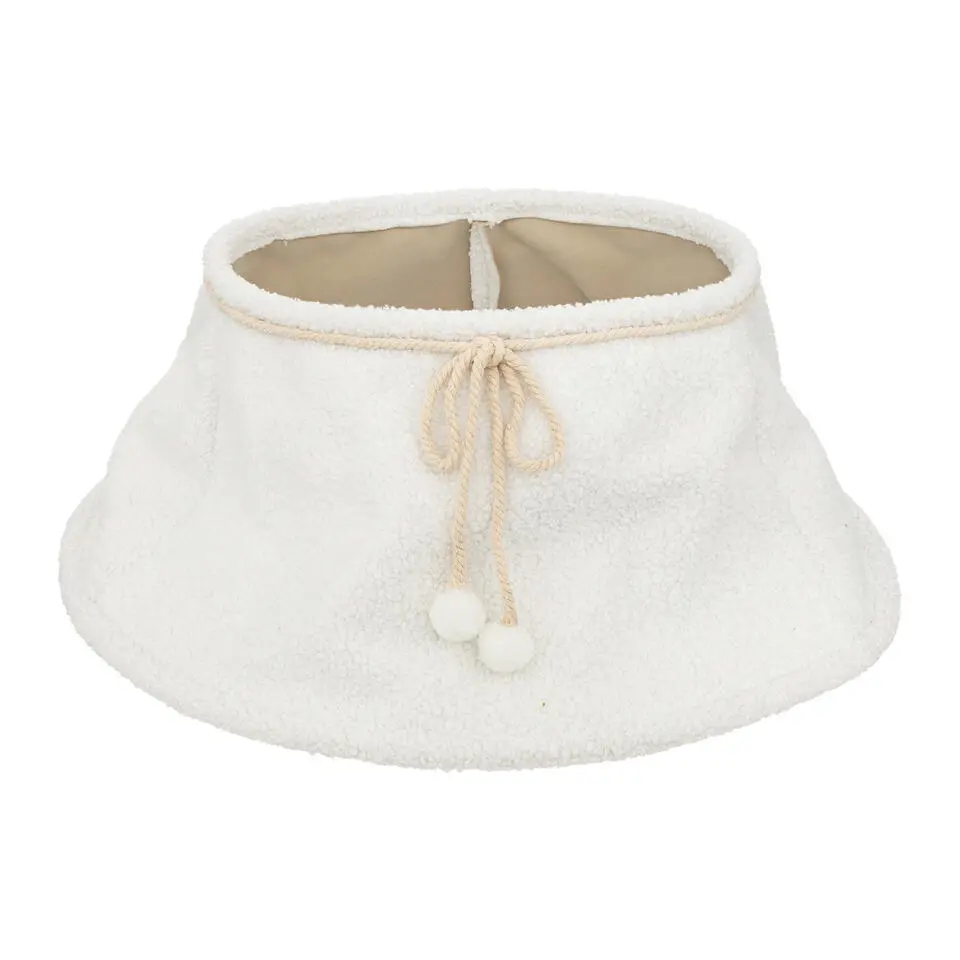 Feeric Christmas Kerstboomrok - wit - D56 cm x H23 - polyester