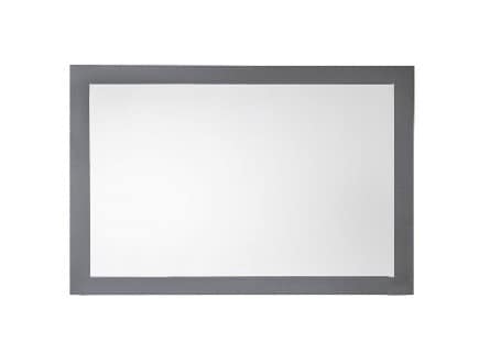 Wandspiegel GALAVERNA 83 x 60 cm grau Hochglanz