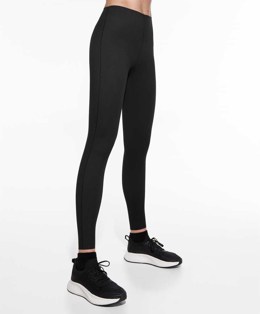 Leggings de compressão extra para controle da região abdominal até o tornozelo, 65 cm