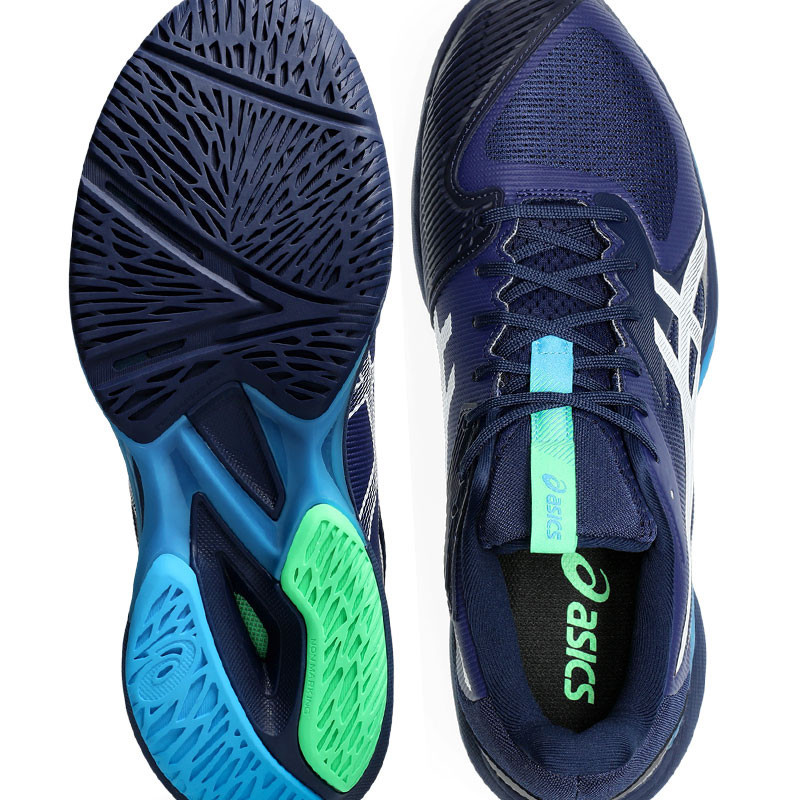 Asics Gel Solution Speed FF 3 bleu et vert