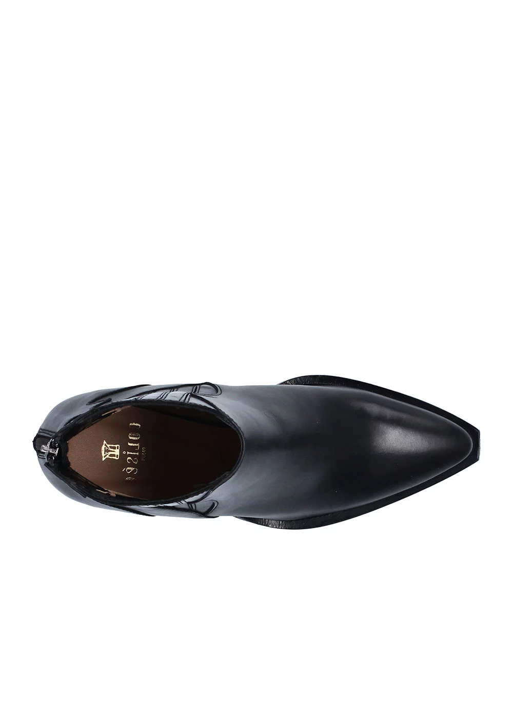 BOOTS PHILOMENE CUIR NOIR