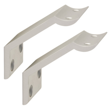 CanDo leuninghouder Oslo aluminium 2 stuks