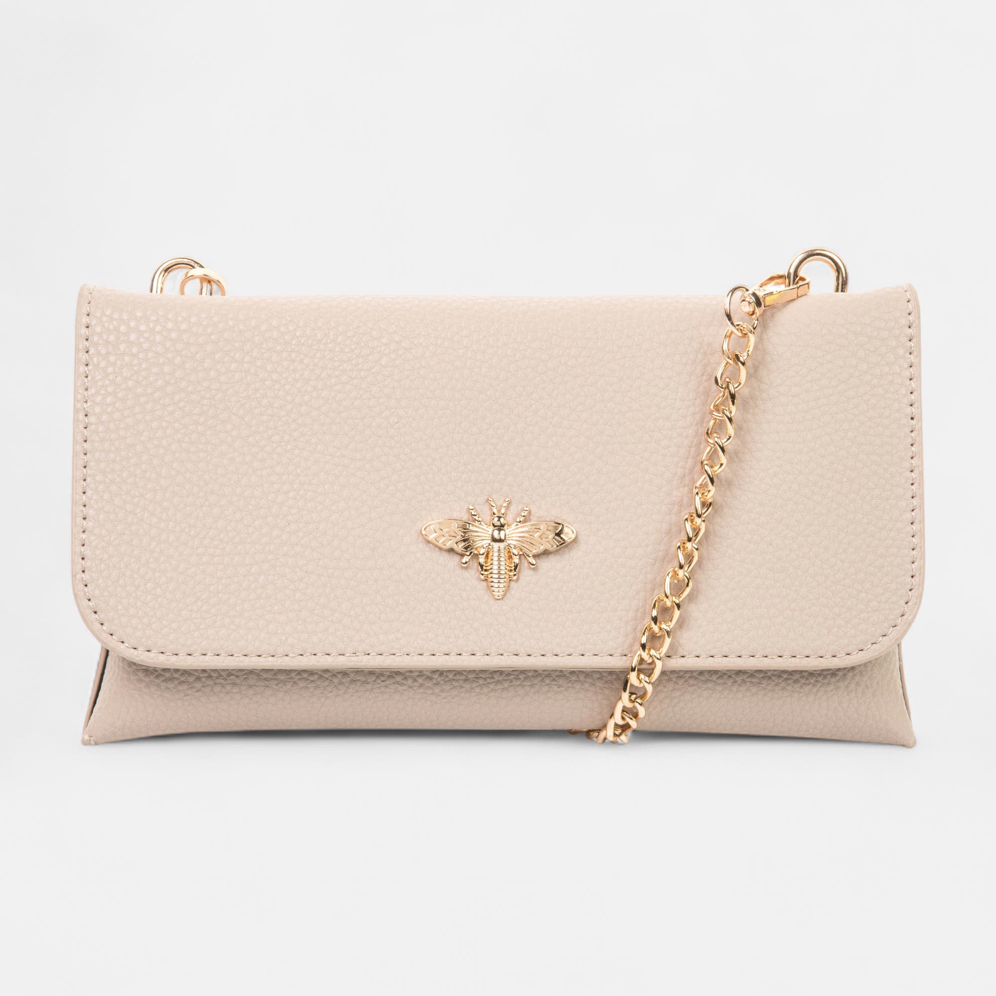 Sac bandoulière beige