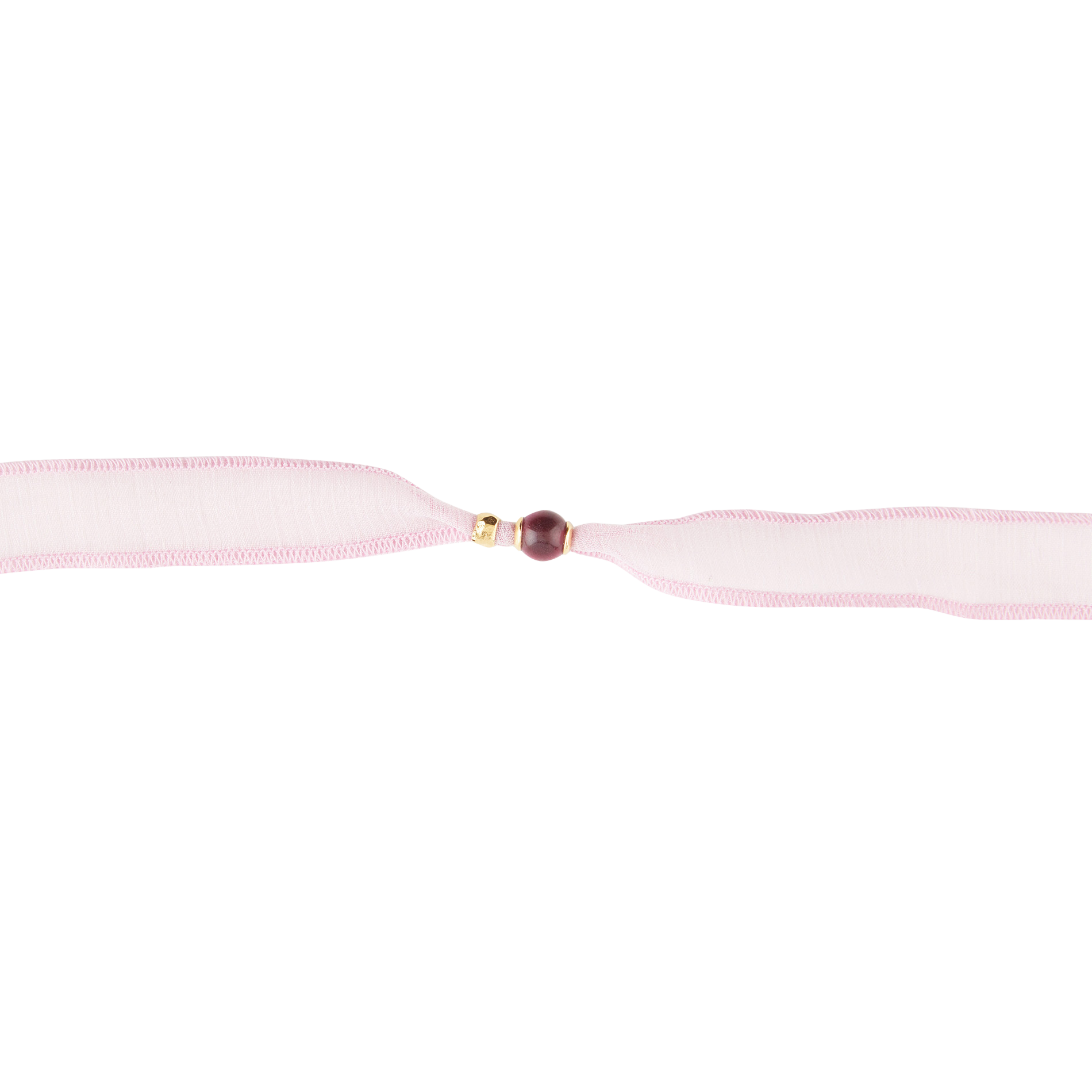 MOOREA - Bracelet ruban| Rose