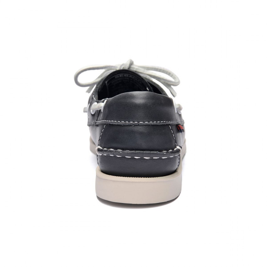 DOCKSIDES CUIR Blue Navy