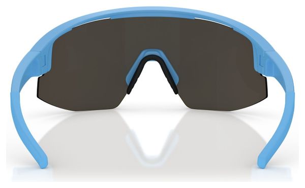 Lunettes Bliz Matrix Small Bleu clair - Ecran Miroir Bleu