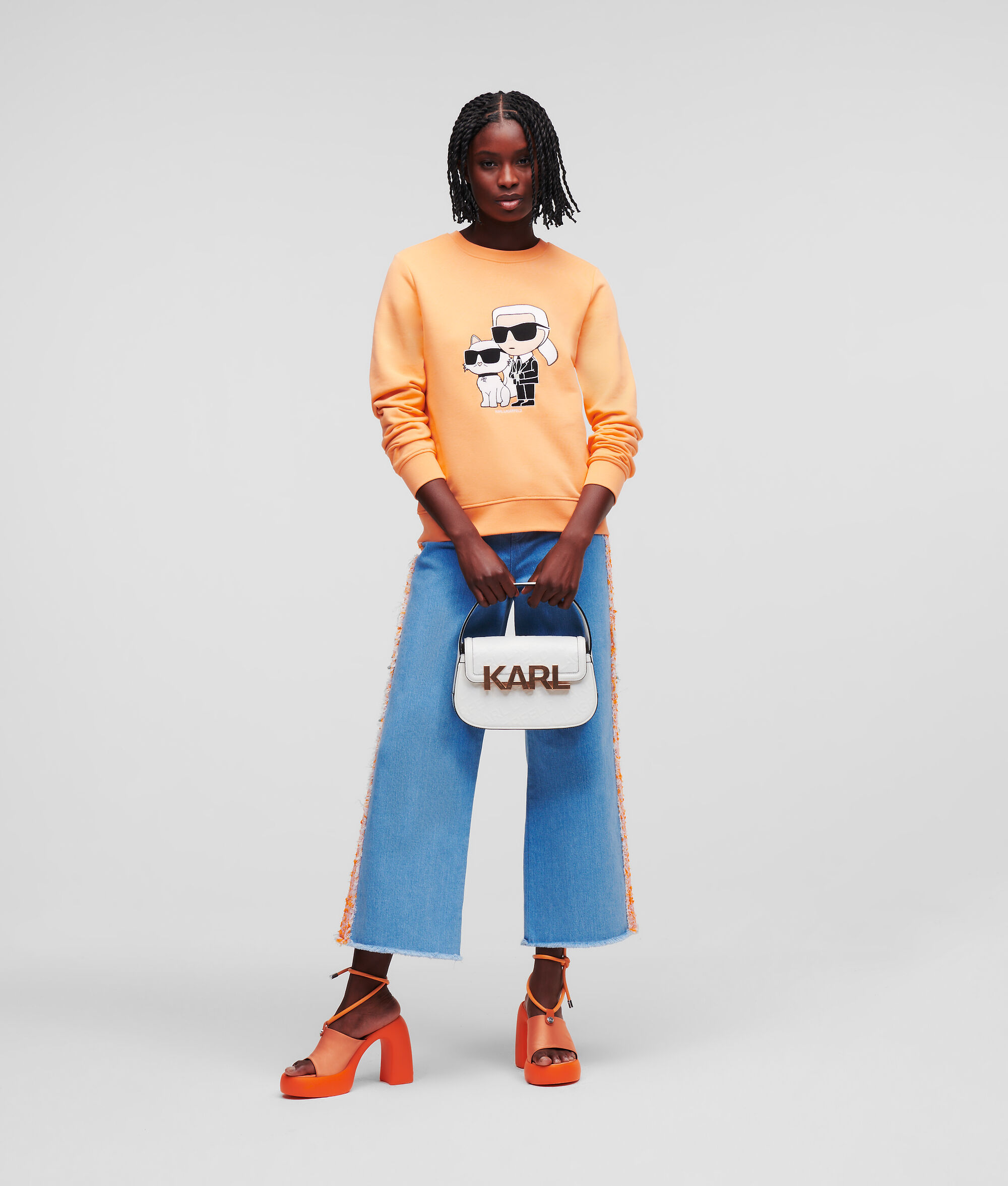 SWEAT-SHIRT KARL IKONIK KARL ET CHOUPETTE