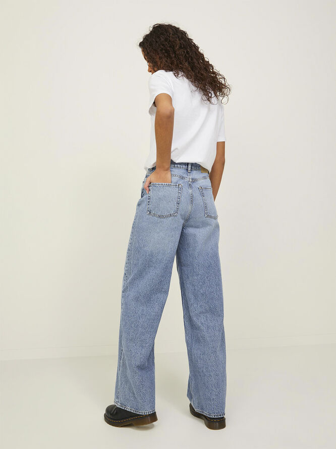 JJXX JXTOKYO WIDE HW CR6013 LN Light blue denim