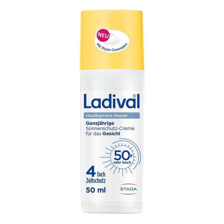 Ladival Hautbarriere Repair Sonnenschutz Creme LSF 50 +, 50 ml