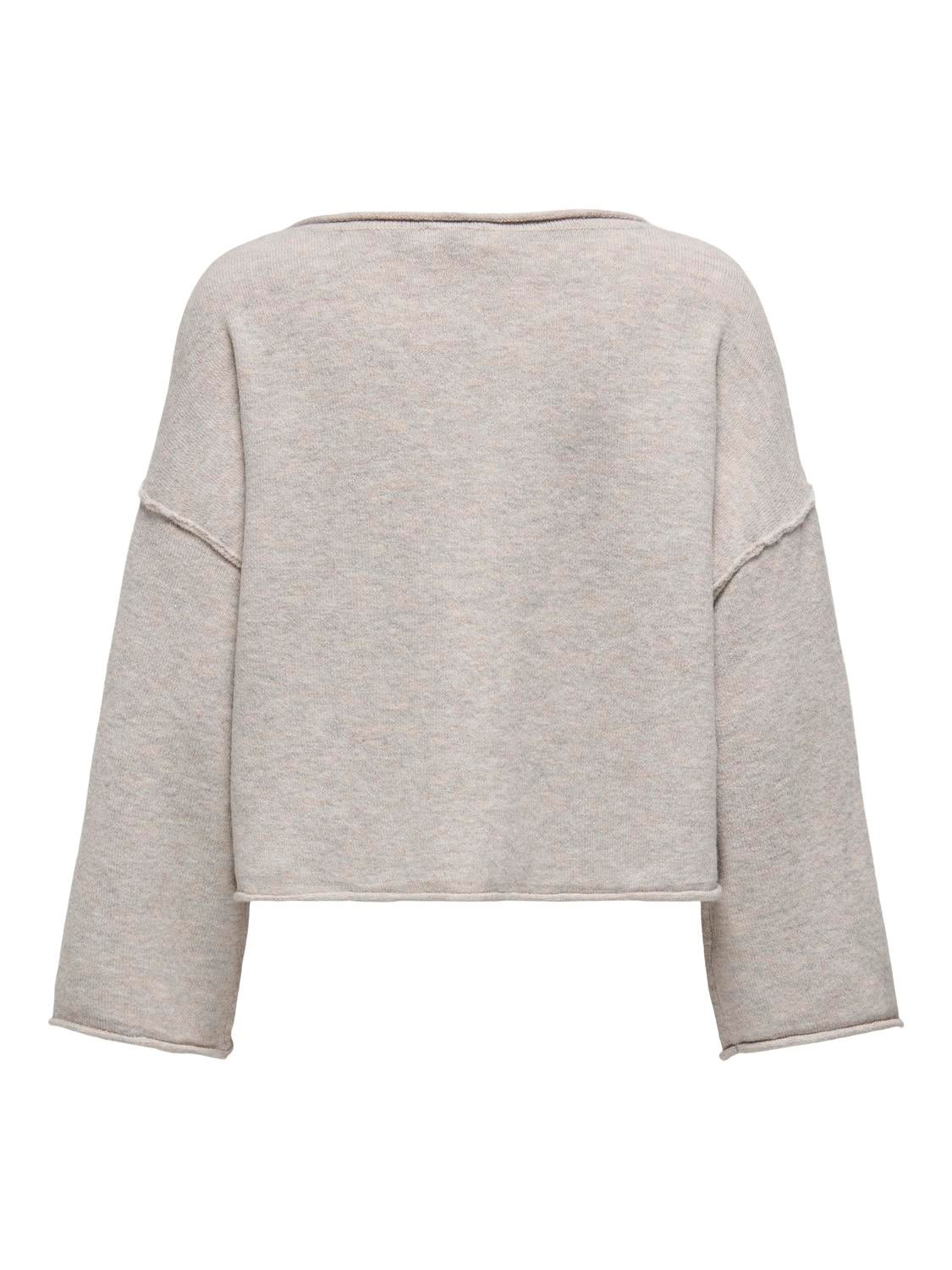 JDYRUE Strickpullover Chateau Gray