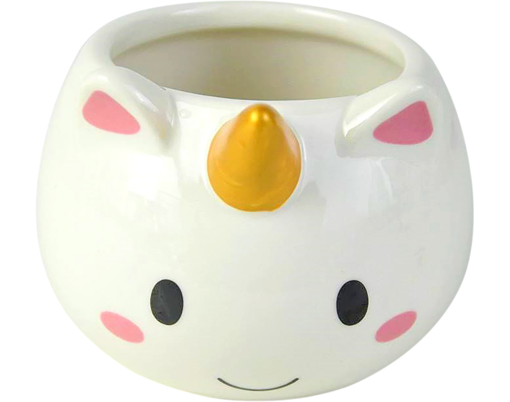 CANECA PORCELANA ACTUEL FORMA UNICORNIO