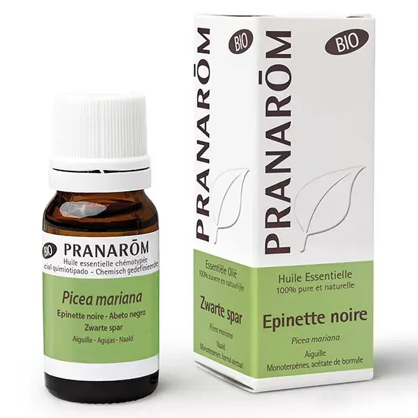 Óleo Essencial de Abeto Negro Orgânico Pranarom 10ml